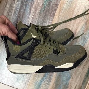 Jordan Olive and Black Men's Sneakers
